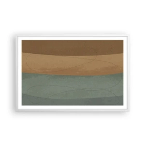 Poster în ramă albă - Compoziție orizontală - 91x61 cm