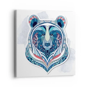 Tablou pe pânză - Trăiască Groenlanda! - 30x30 cm