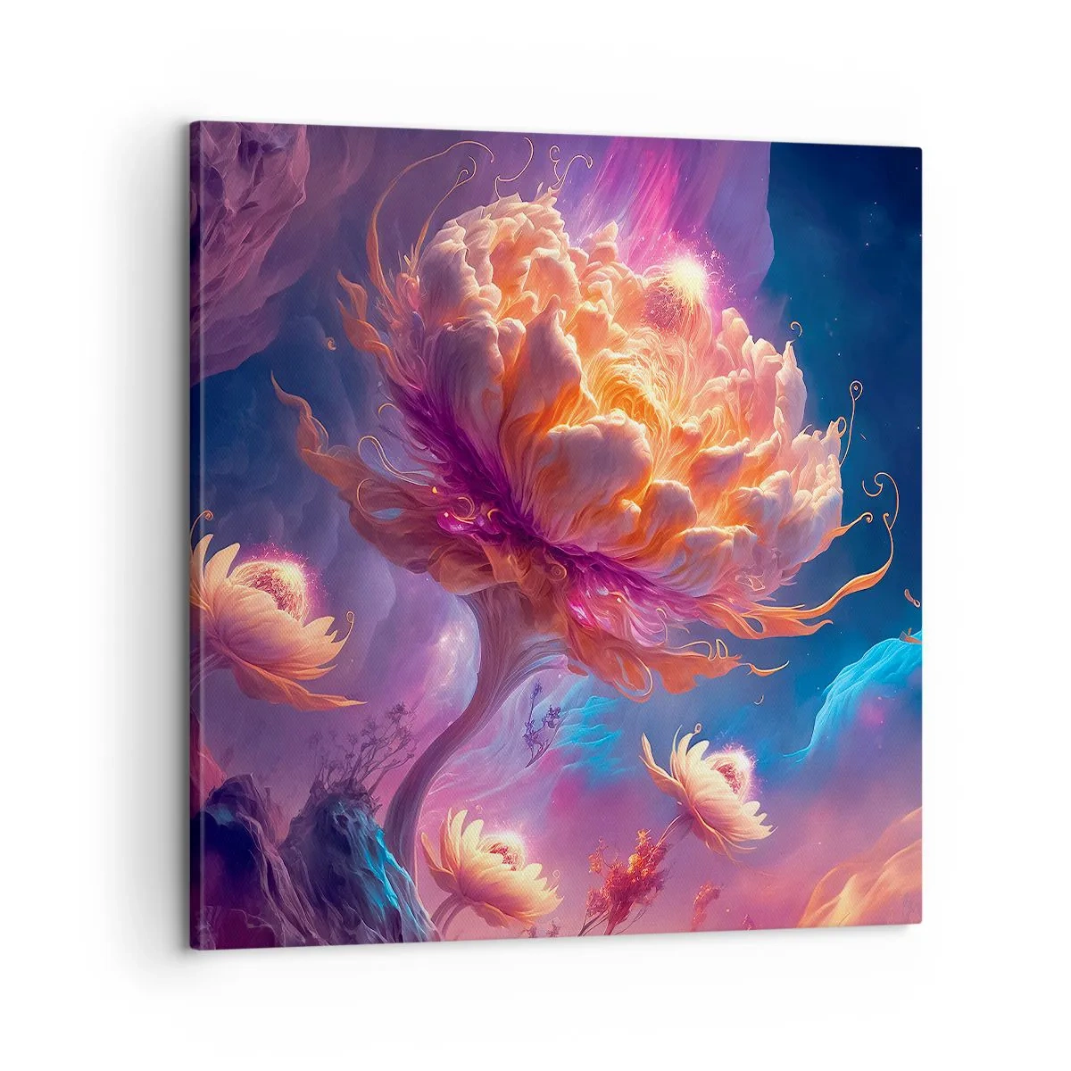 Tablou pe pânză - O altă lume - 60x60 cm