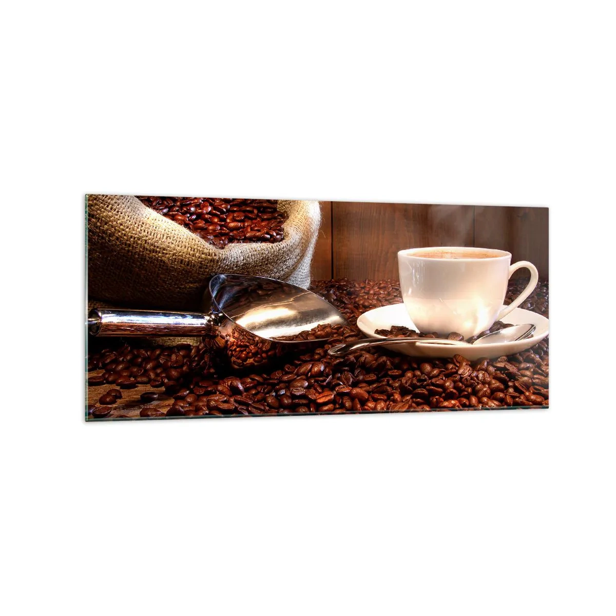 Tablou pe sticlă - Poți să simți parfumul? - 120x50 cm