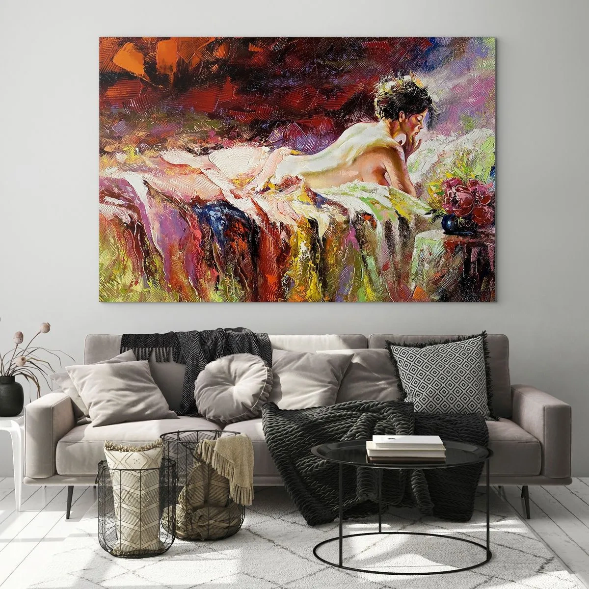 Tablou pe sticlă - Venus în gând - 100x70 cm