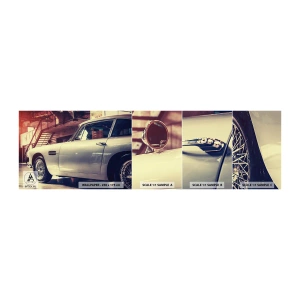 Mostră de Tapet Standard Eco - Clasicii nu îmbătrânesc - Mașină, Automobile, Epocă - 100x30 cm