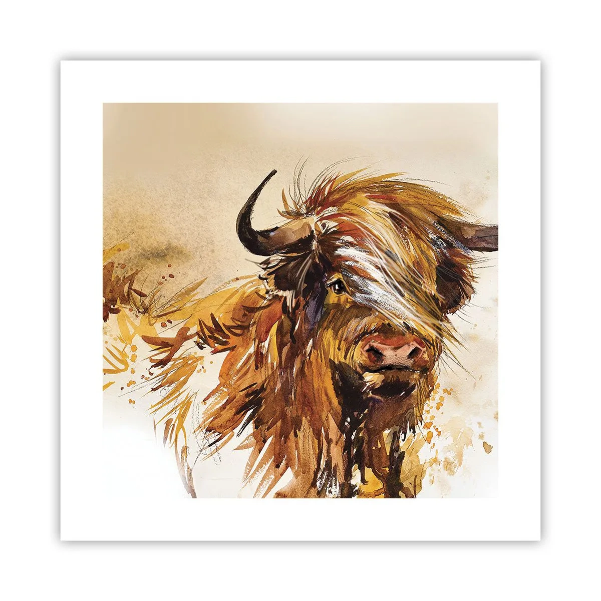 Poster - Mândria vânătorului - 40x40 cm