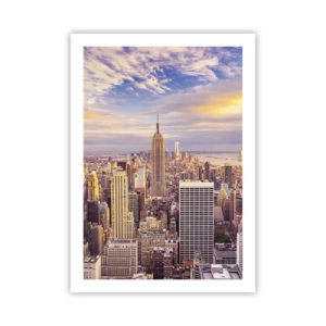 Poster - Ajungeți la nori înșiși - 50x70 cm