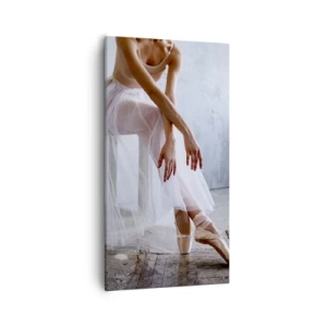 Tablou pe pânză - Înainte ca luminile rampei să strălucească - 55x100 cm