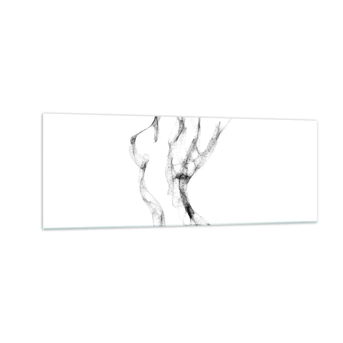 Tablou pe sticlă - Frumoasa și puternică - 140x50 cm