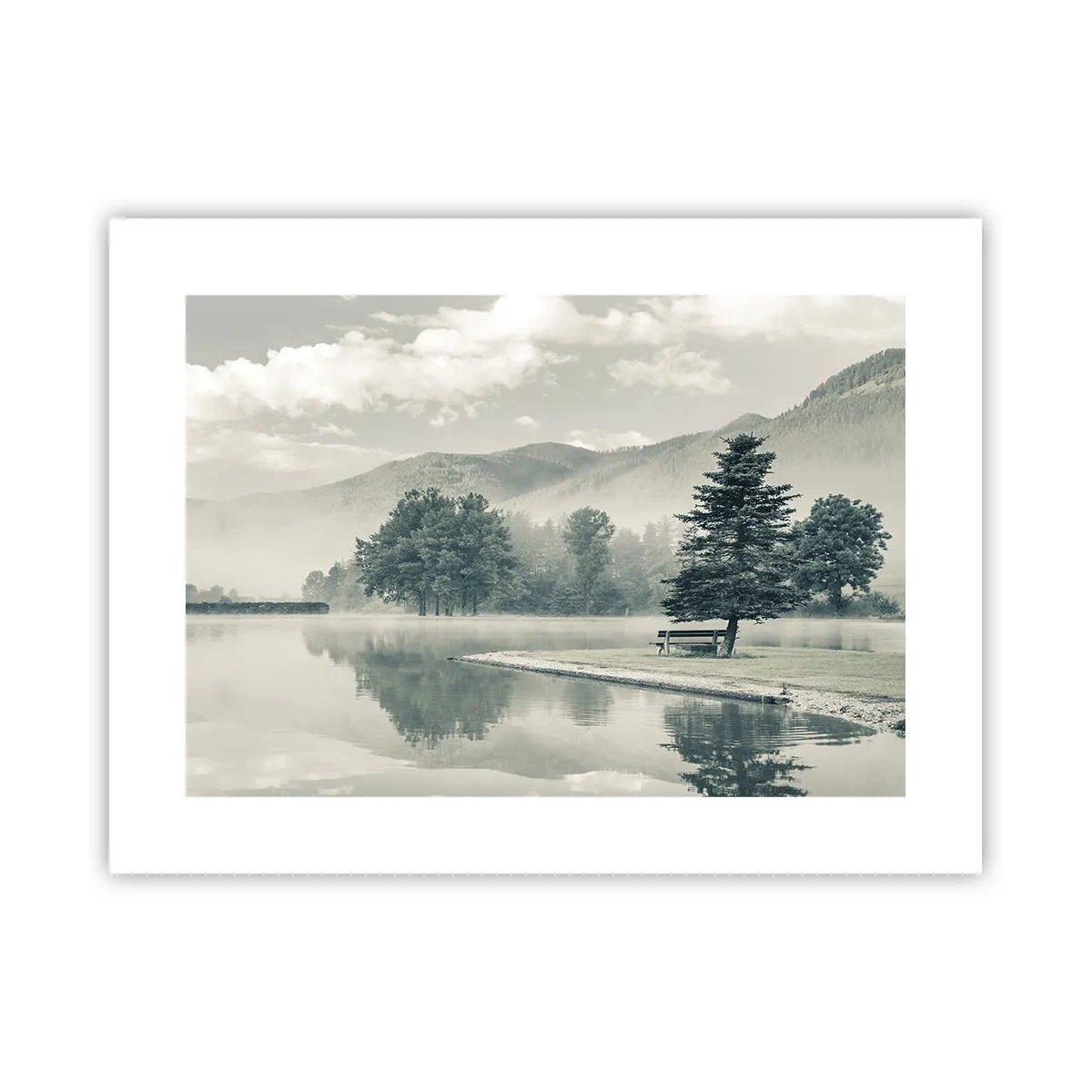 Poster - Lacul încă doarme - 40x30 cm