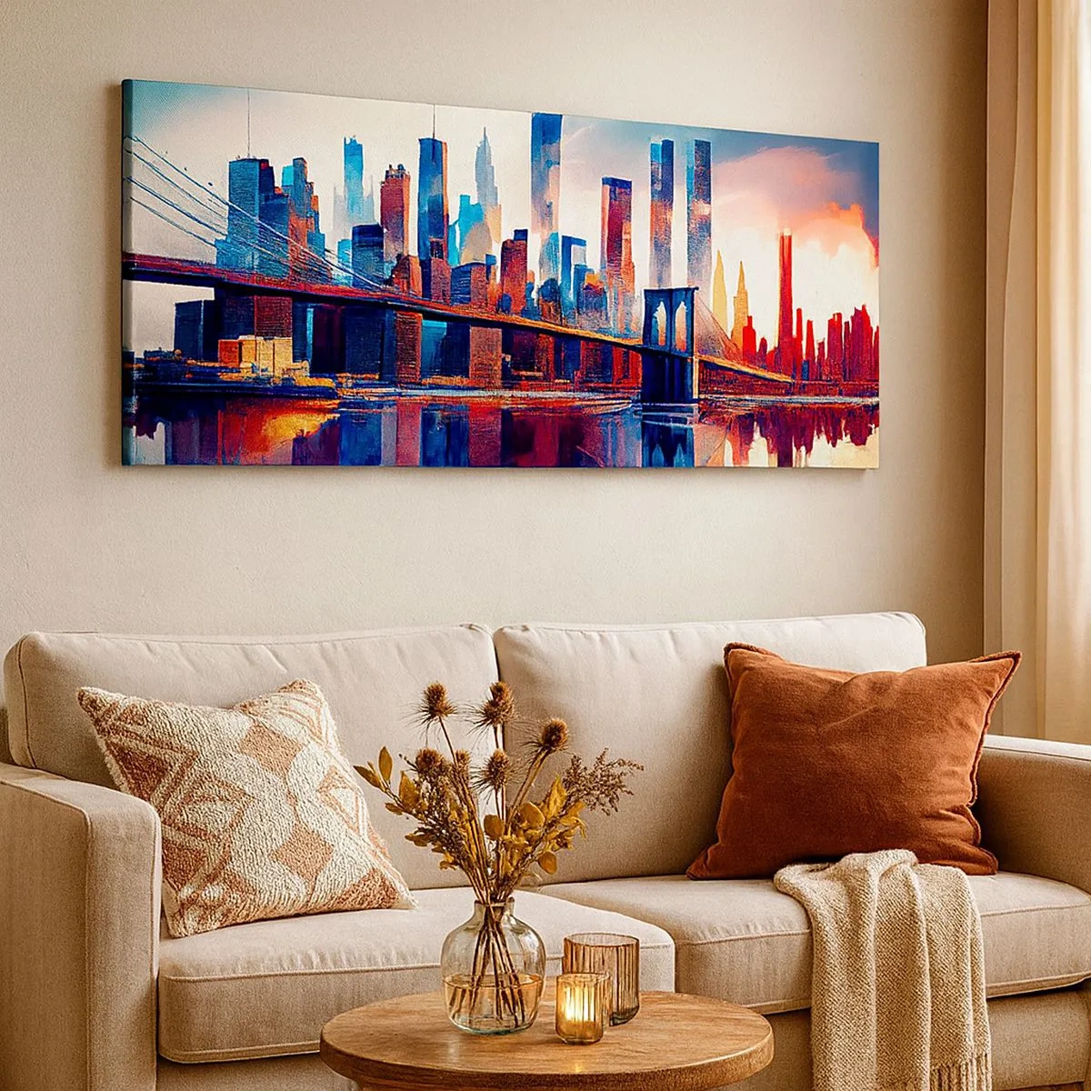 Tablou pe pânză - New York fenomenal - 100x40 cm