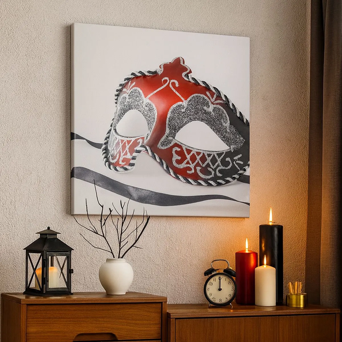 Tablou pe pânză - Invitație la bal - 30x30 cm