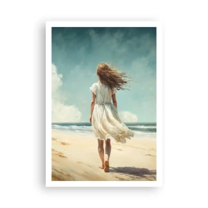 Poster - Vreau să întâlnesc soarele și vântul - 70x100 cm