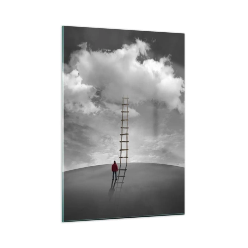 Tablou pe sticlă - Orice este posibil - 50x70 cm