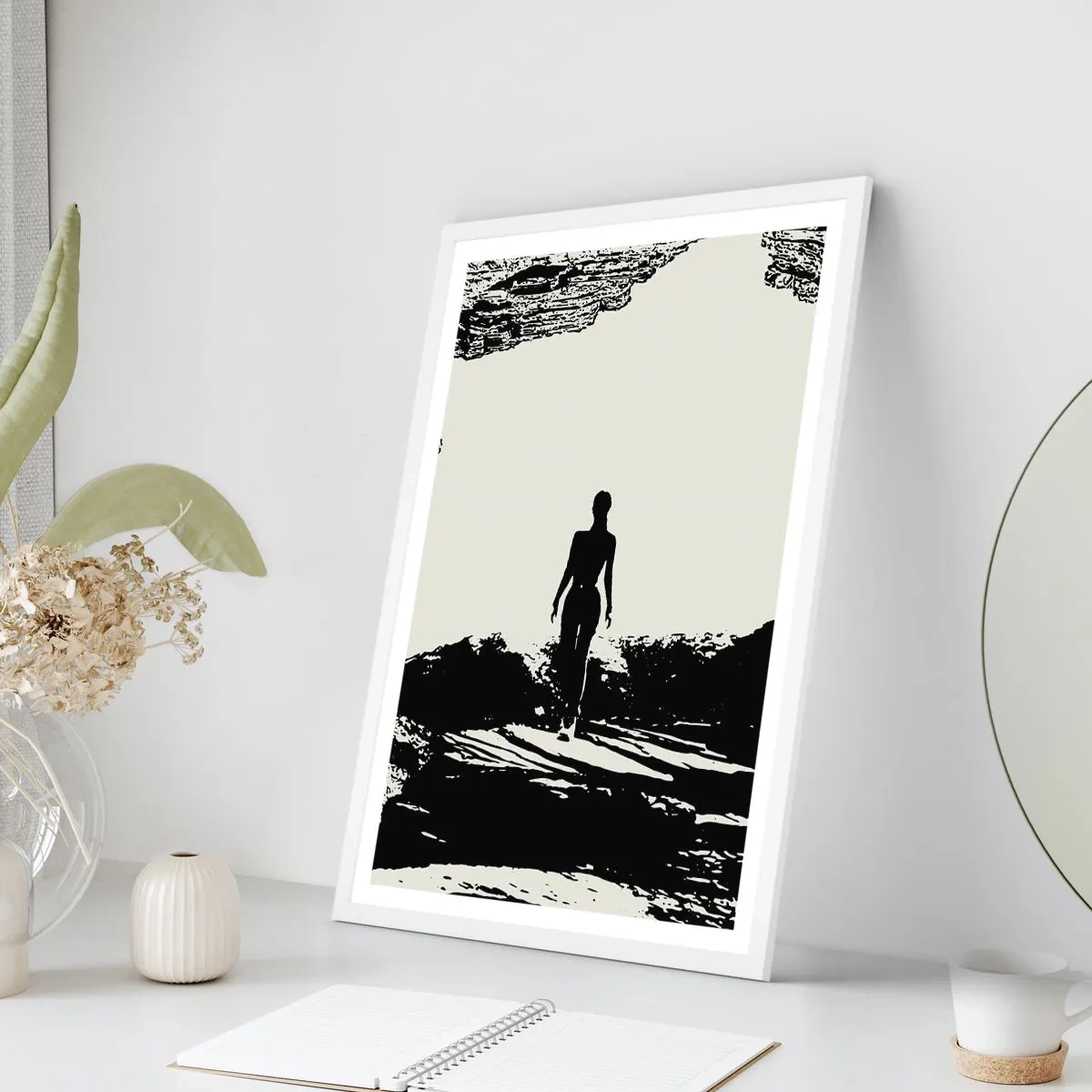 Poster în ramă albă - O nouă înfățișare - 50x70 cm