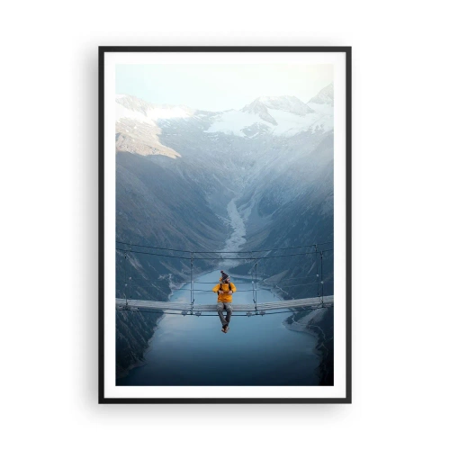 Poster în ramă neagră - Încântat în suspensie - 70x100 cm