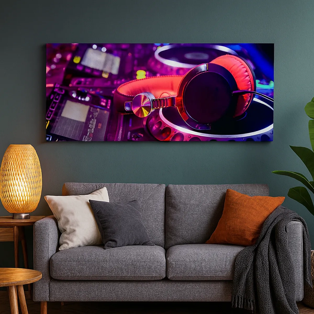 Tablou pe pânză - Înainte de a începe distracția - 30x30 cm