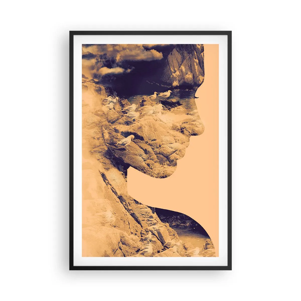 Poster în ramă neagră - Frumoasă prin natura - 61x91 cm