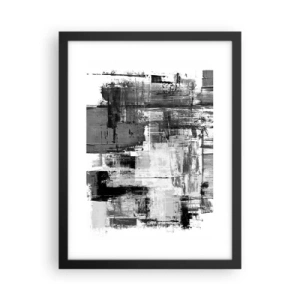 Poster în ramă neagră - Griul este frumos - 30x40 cm