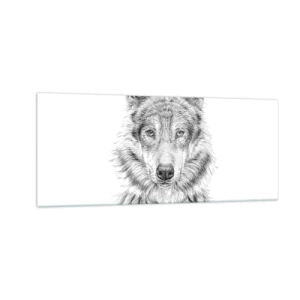 Tablou pe sticlă - Un lider înnăscut - 100x40 cm