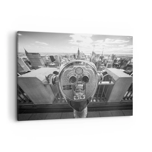 Tablou pe pânză - Orașul de deasupra orașelor - 100x70 cm