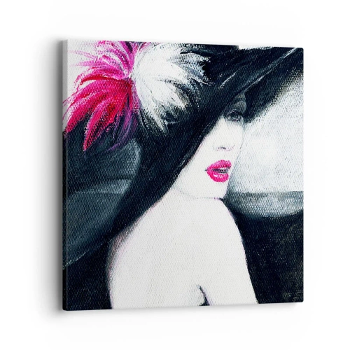 Tablou pe pânză - Întotdeauna un mister - 40x40 cm