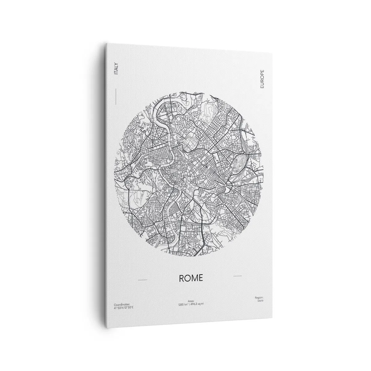 Tablou pe pânză - Anatomia Romei - 80x120 cm