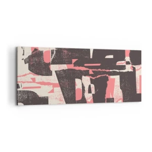 Tablou pe pânză - Toată această agitație - 100x40 cm
