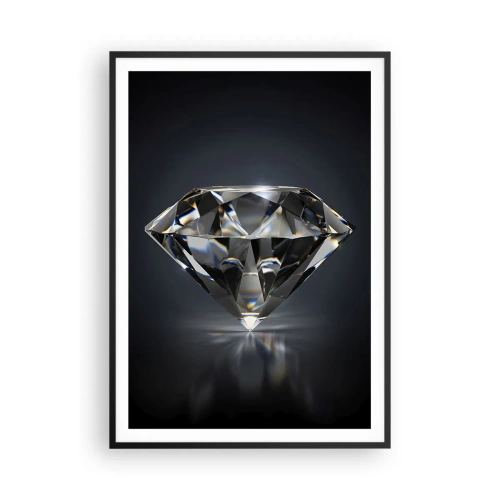 Poster în ramă neagră - Best girls friend - 70x100 cm