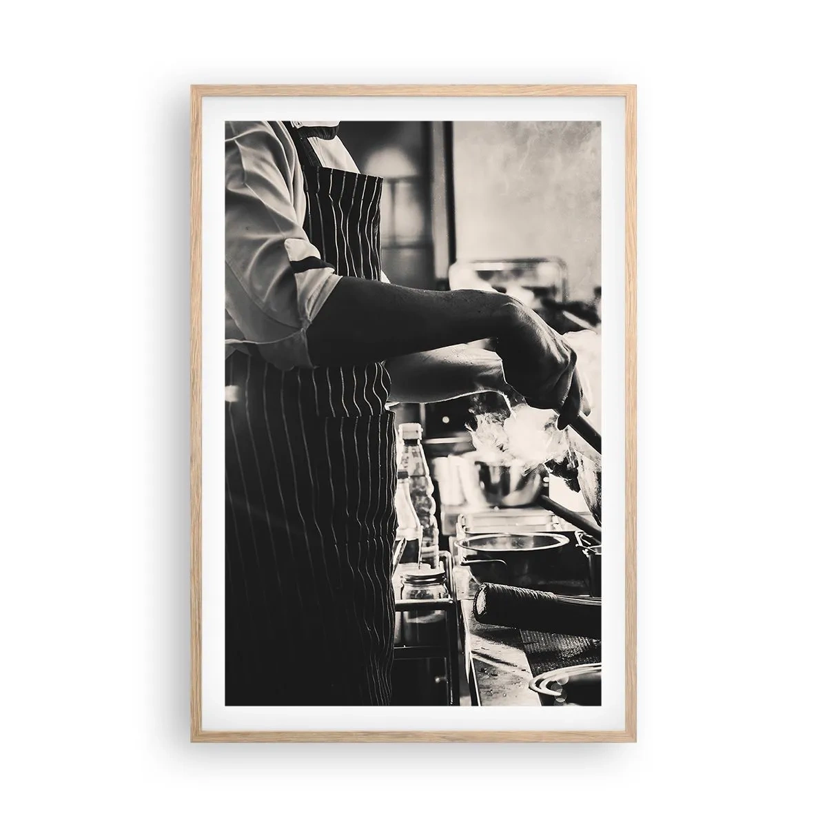 Poster în ramă de stejar deschis - Alchimia aromelor - 61x91 cm