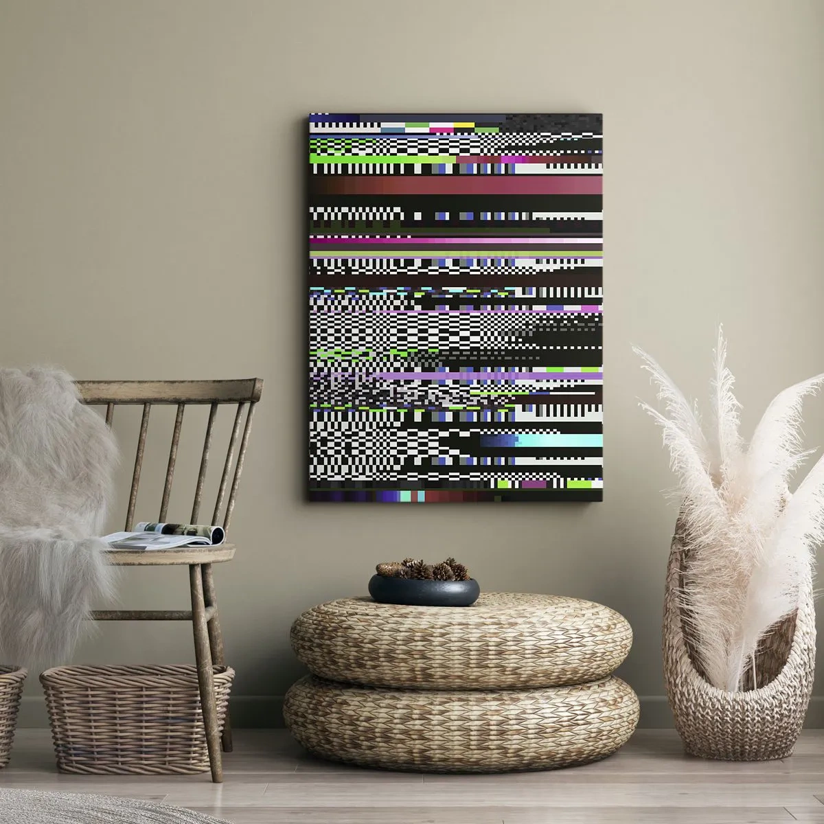 Tablou pe pânză - Imaginea controlată a realității - 50x70 cm
