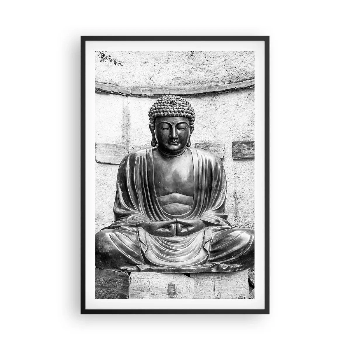 Poster în ramă neagră - La sursa păcii - 61x91 cm