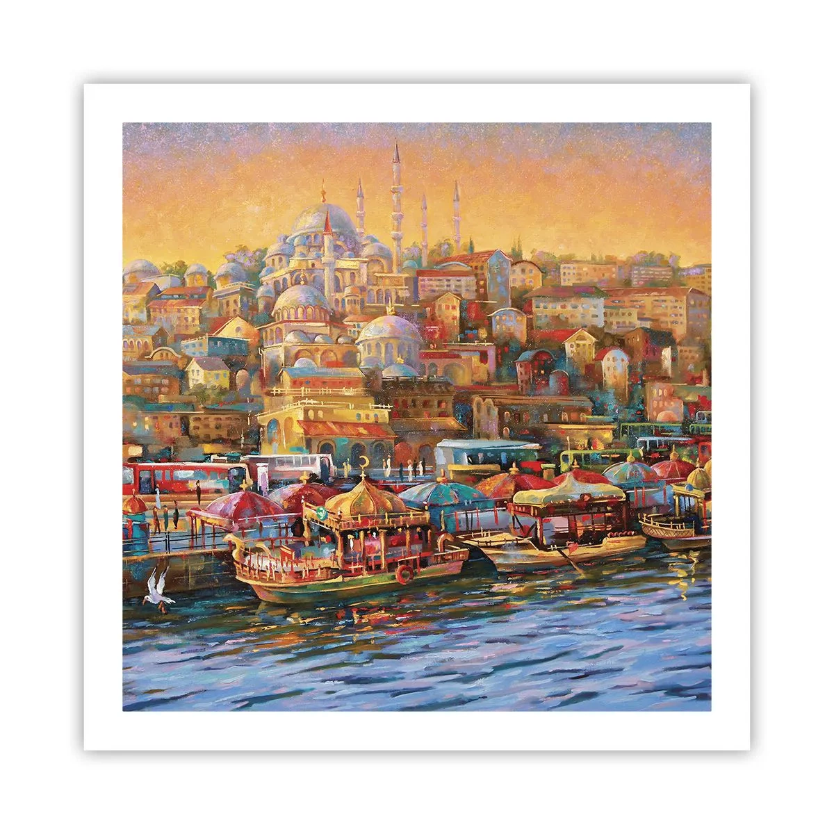 Poster - O poveste din Istanbul - 60x60 cm