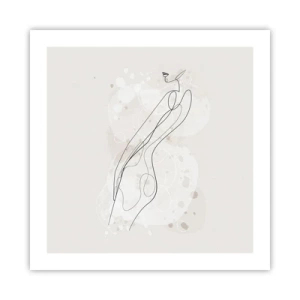 Poster - Să rătăcești cu privirea - 50x50 cm