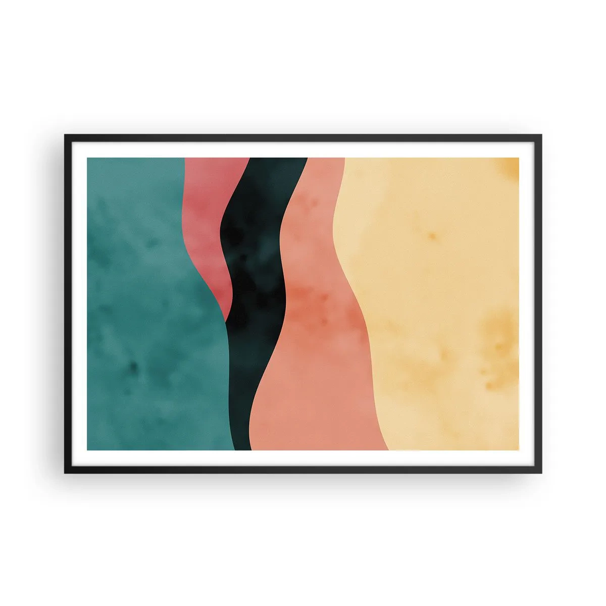 Poster în ramă neagră - Neconformitate compatibilă - 100x70 cm