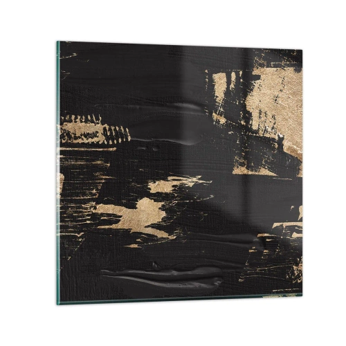 Tablou pe sticlă - O urmă de atingere - 70x70 cm