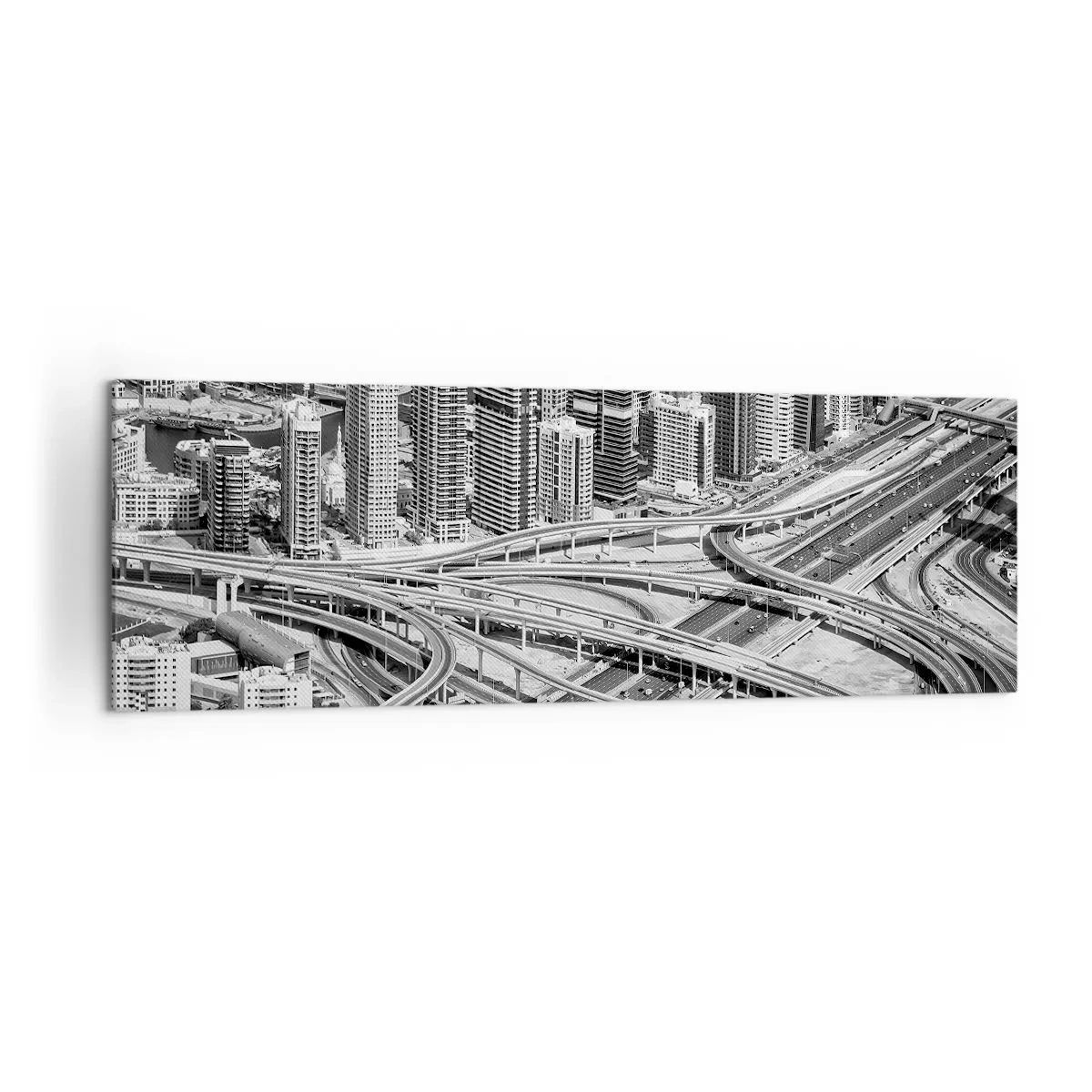 Tablou pe pânză - Dubai - orașul imposibil - 160x50 cm