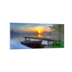 Tablou pe sticlă - Cum se transformă obișnuitul în magic - 120x50 cm