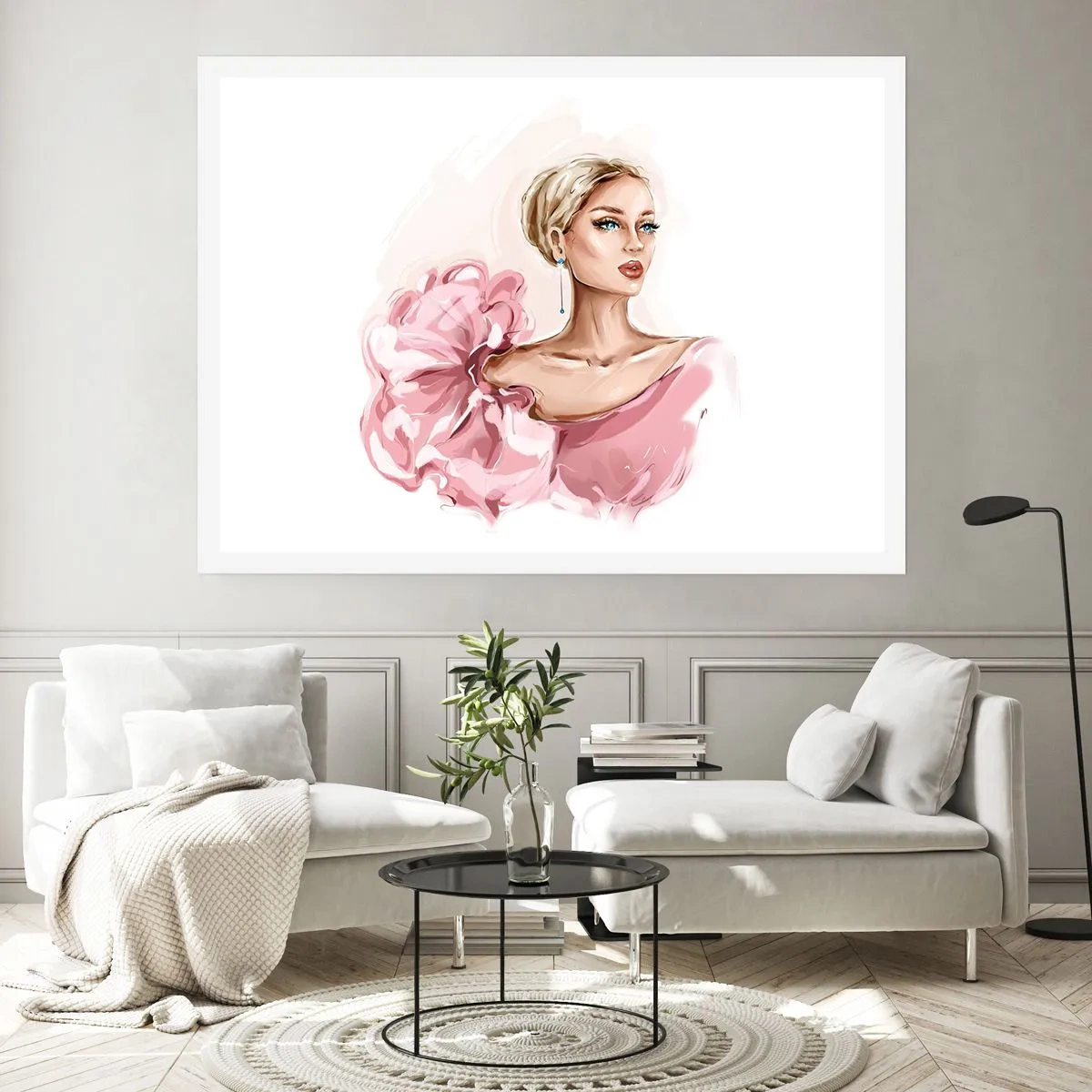 Poster - Așa cum a fost pictată... - 70x50 cm