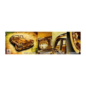 Mostră tapet Premium Sand - Frumusețea eternă a clasicilor - Automobile, Mașină clasică, Hobby - 100x30 cm