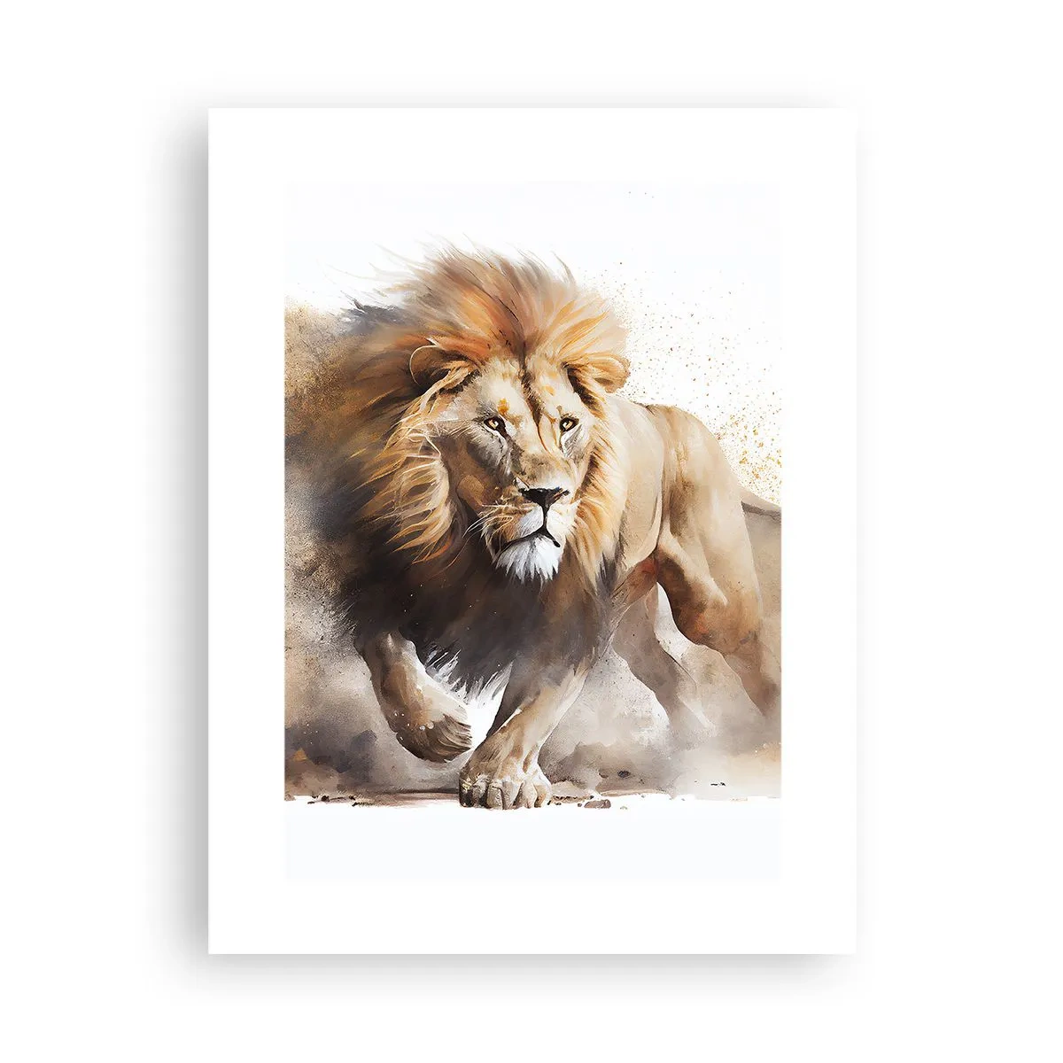 Poster - Regele se mișcă - 30x40 cm