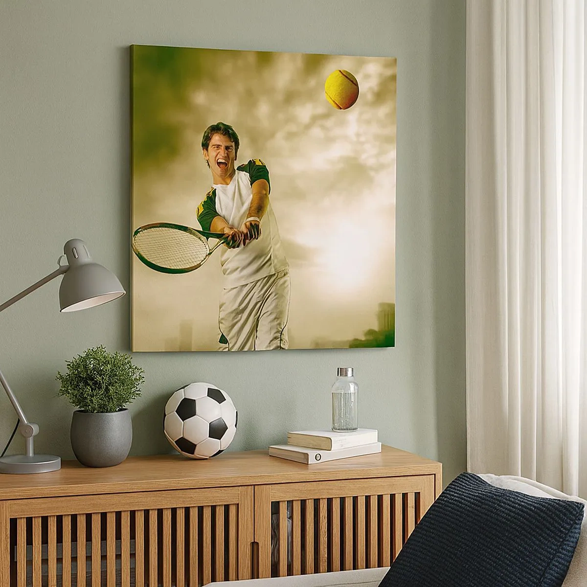 Tablou pe pânză - Energie și bucurie - 30x30 cm