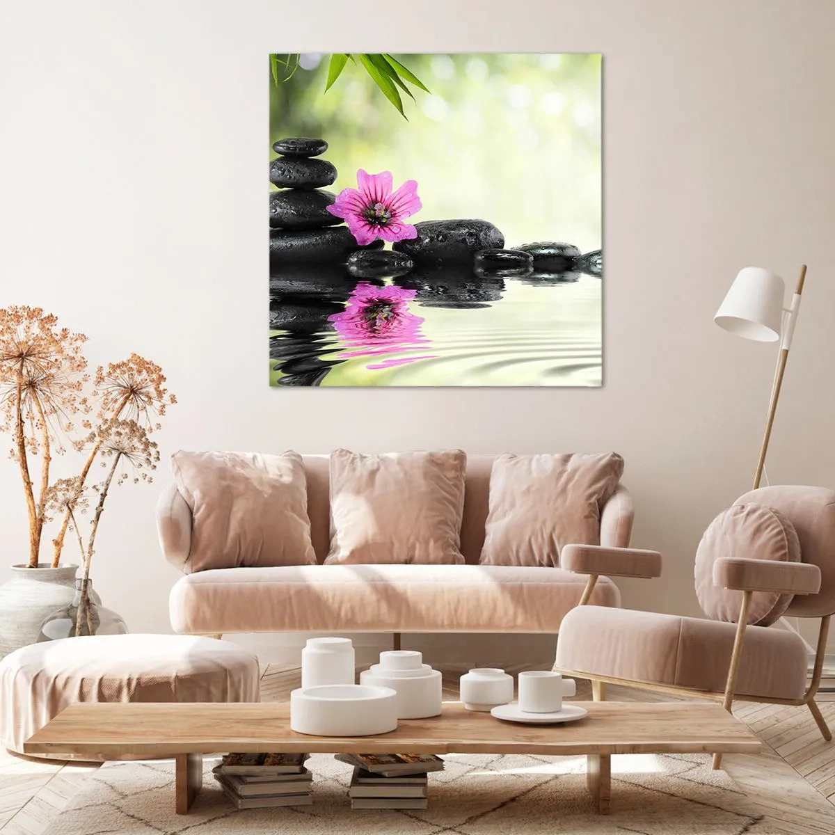 Tablou pe pânză - Timp pentru suflet - 70x70 cm