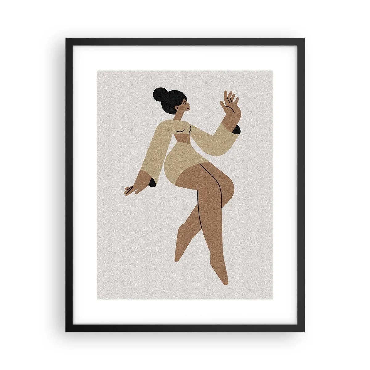 Poster în ramă neagră - Forma harului - 40x50 cm