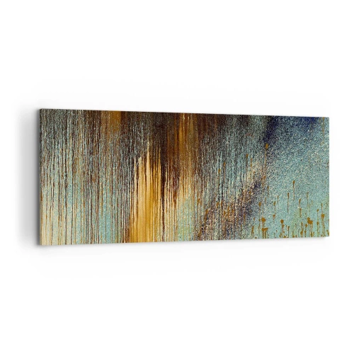 Tablou pe pânză - O compoziție cromatică neaccidentală - 100x40 cm