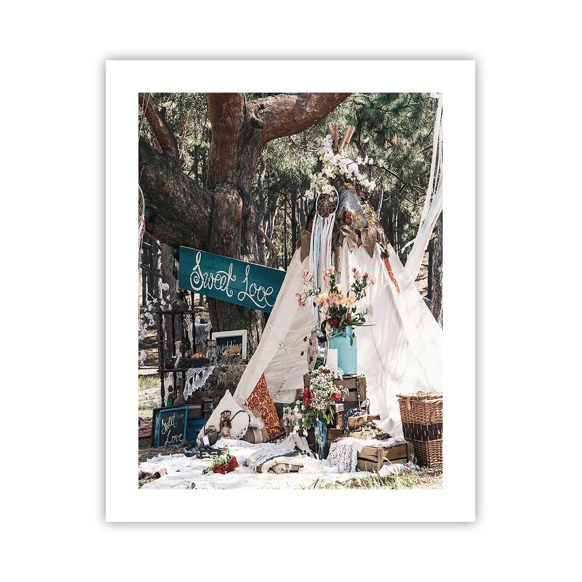Poster - Make love… - 40x50 cm