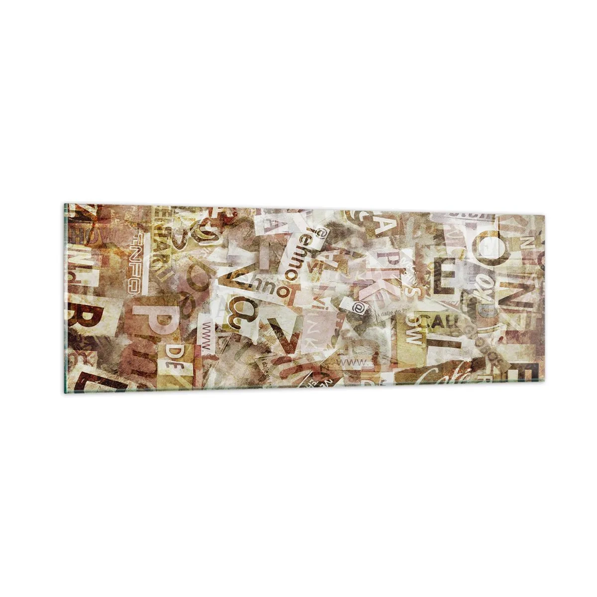 Tablou pe sticlă - Îi unesc pe cei care stau la taclale - 90x30 cm