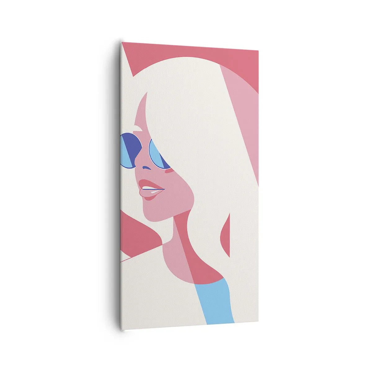 Tablou pe pânză - O blondă necunoscută - 65x120 cm