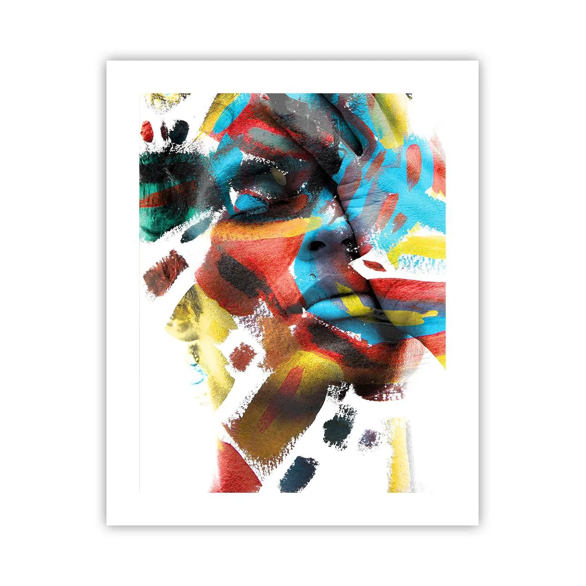 Poster - Personalitate colorată - 40x50 cm