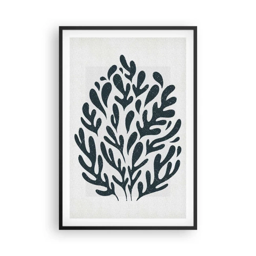 Poster în ramă neagră - Formele naturii - 61x91 cm
