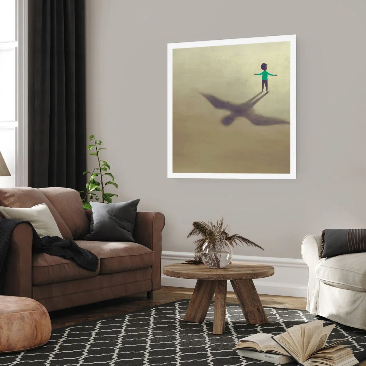 Poster - Eroul viitorului - 50x50 cm