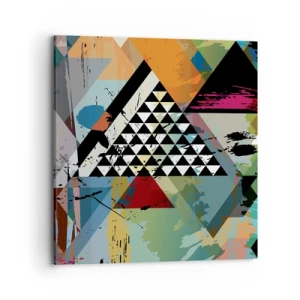 Tablou pe pânză - Cât de simplu - 70x70 cm