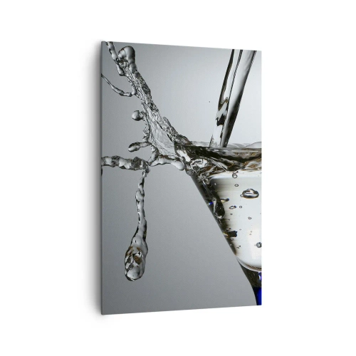 Tablou pe pânză - La marginea paharului - 80x120 cm